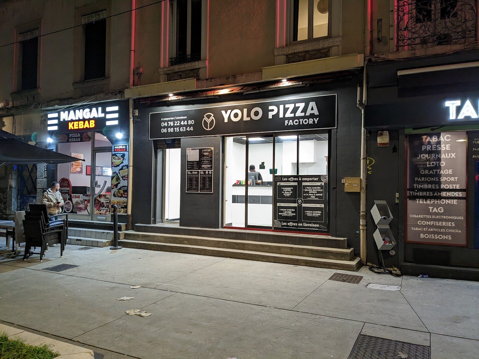 Yolo Pizza Factory, restaurant à Grenoble